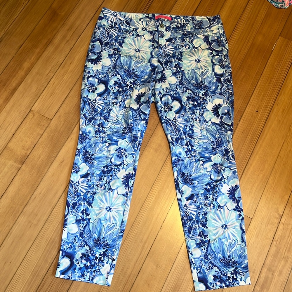 Lily Pulitzer capri pants like new